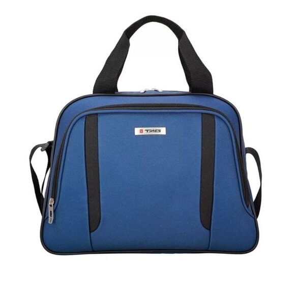 TAG Freehold 4-Piece Softside Spinner Softside Luggage Set suitcase carry on - Picture 4 of 12